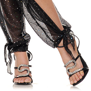 Chantel-508 Rhinestone Snake 5" Heel Sandals