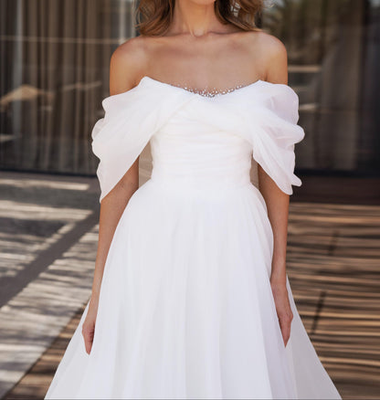 Caprice Organza Wedding Gown All Sizes/Colors