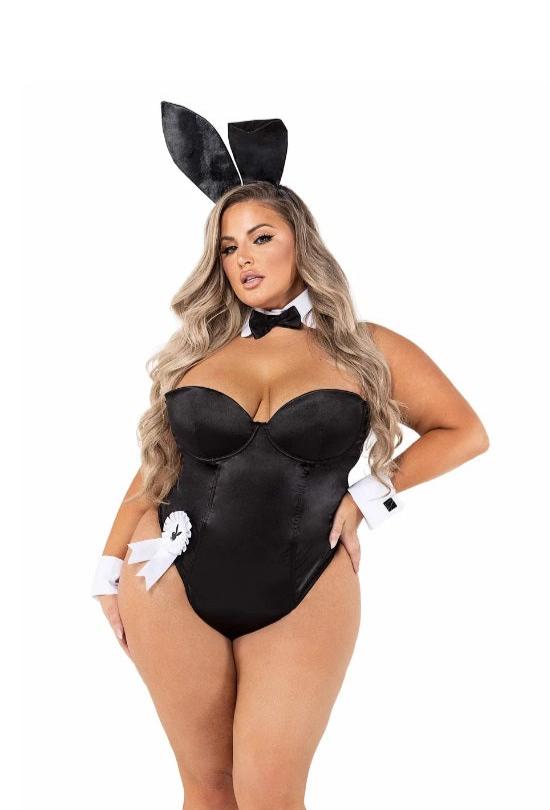 8 Piece Playboy Bunny Costume