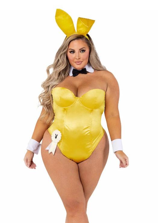 8 Piece Playboy Bunny Costume