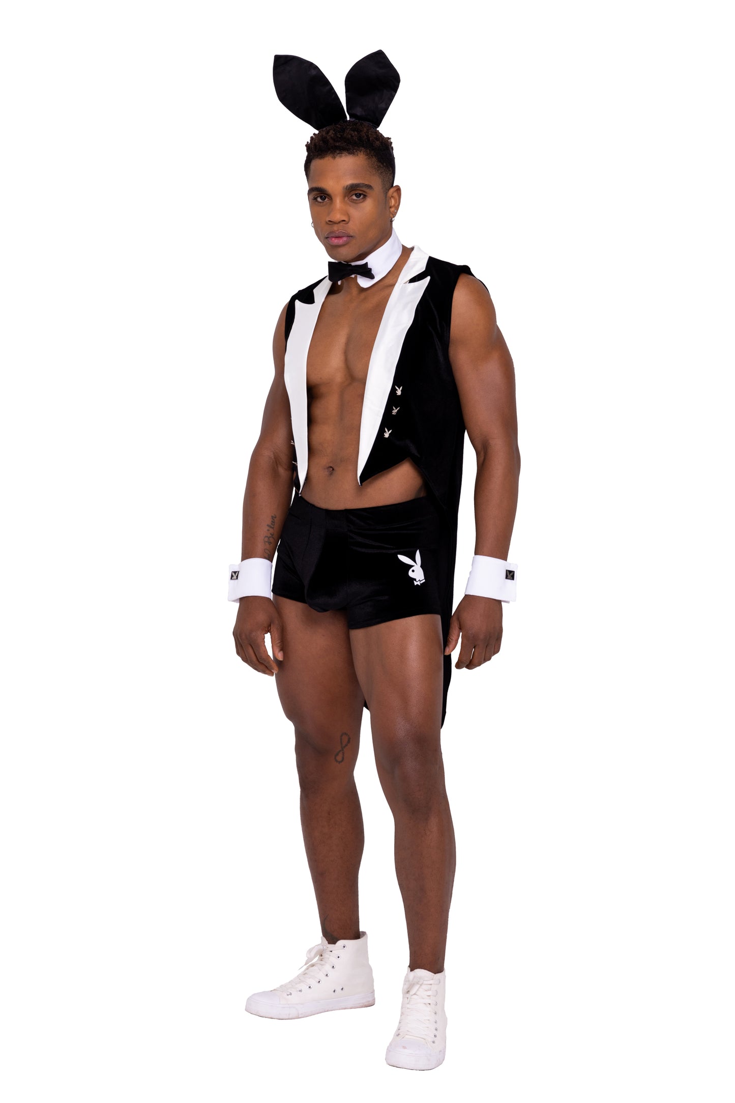 Playboy Men's Tuxedo Bunny Costume