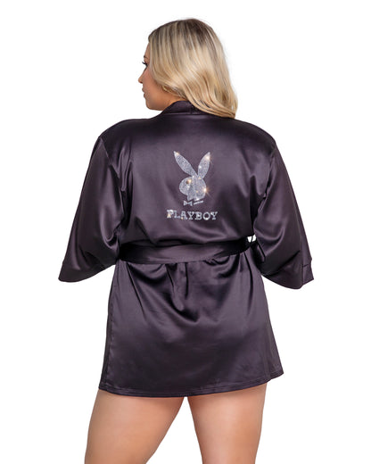 Queen Playboy Bunny Sparkling Dressing Robe