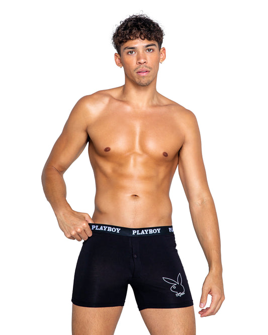 Men's Playboy Tuxedo Boxer Brief