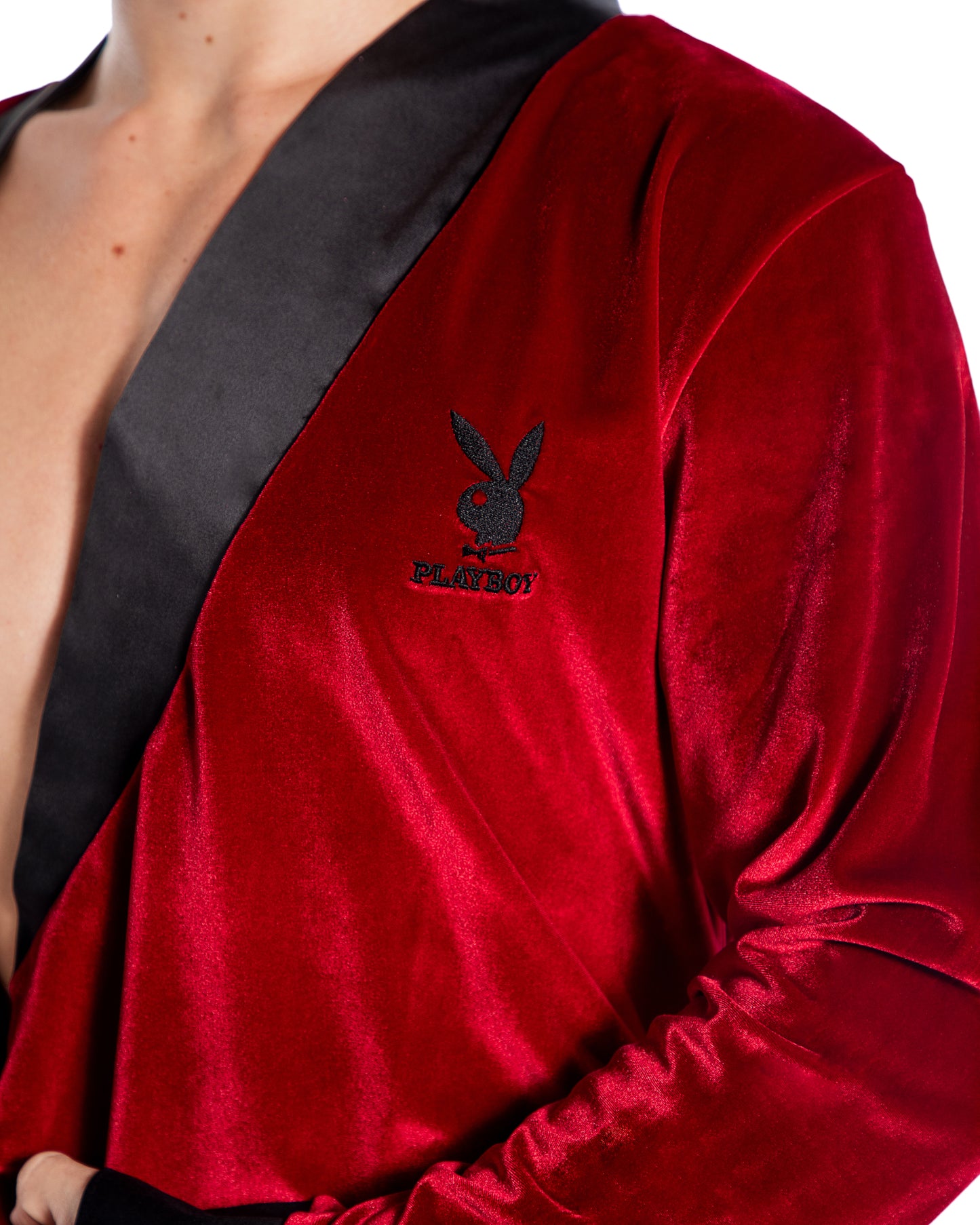 Unisex Playboy Smoke Lounge Velvet Robe