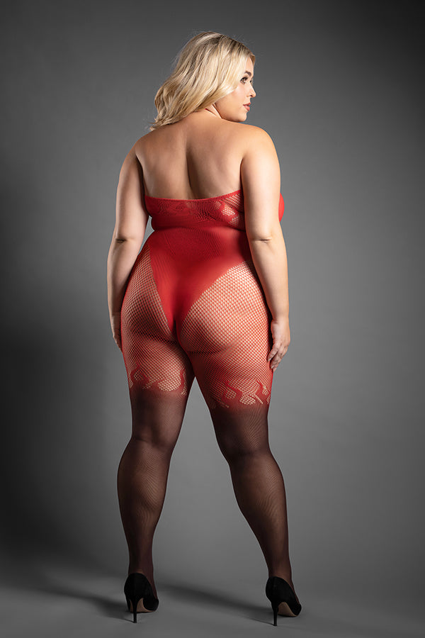 Queen Eternal Flame Ombre Bodystocking