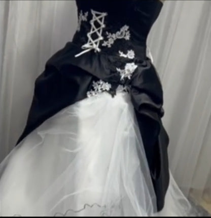 Corset Top Tulle Ball Wedding Gown All Sizes/Colors