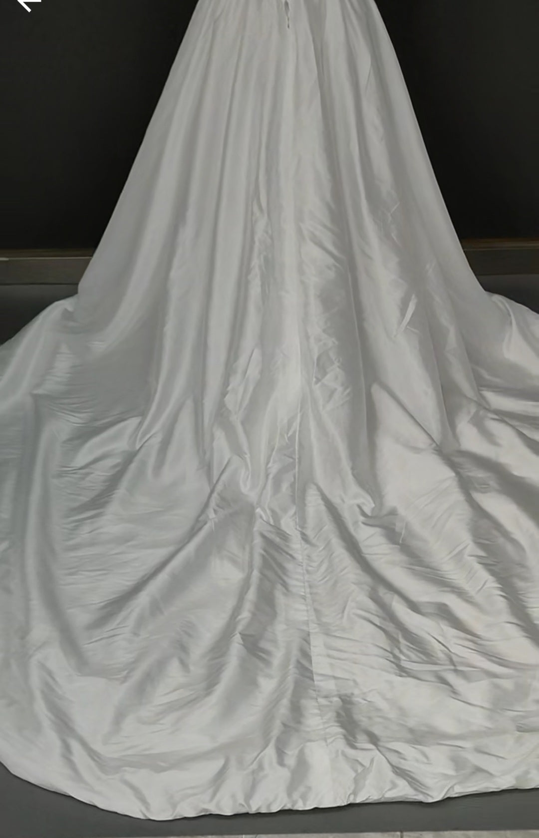 Taffeta High Low Tea Length Wedding Dress All Sizes/Colors