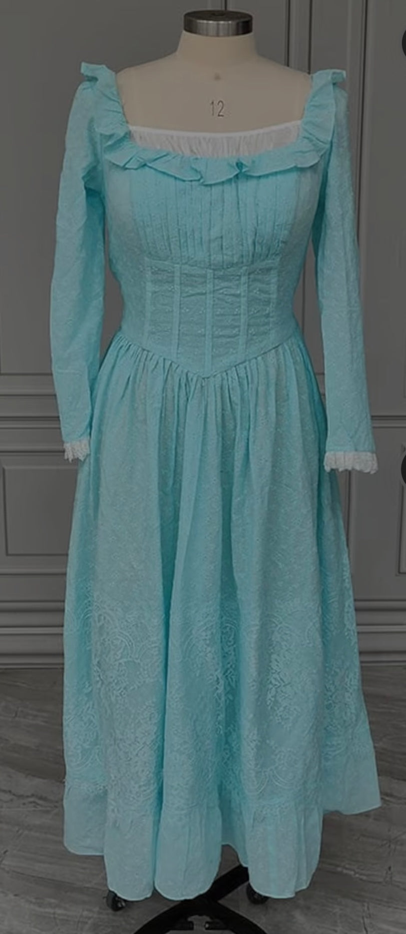 Fairy Tale Eyelet Tea Length Dress All Sizes