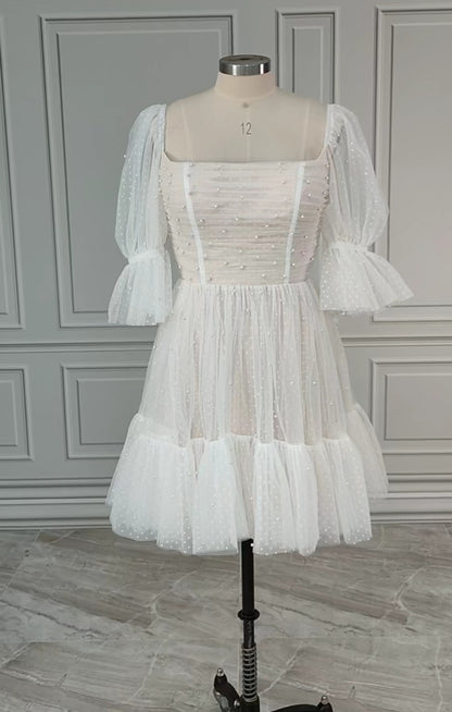 Eloise All Over Pearl Wedding Dress All Sizes