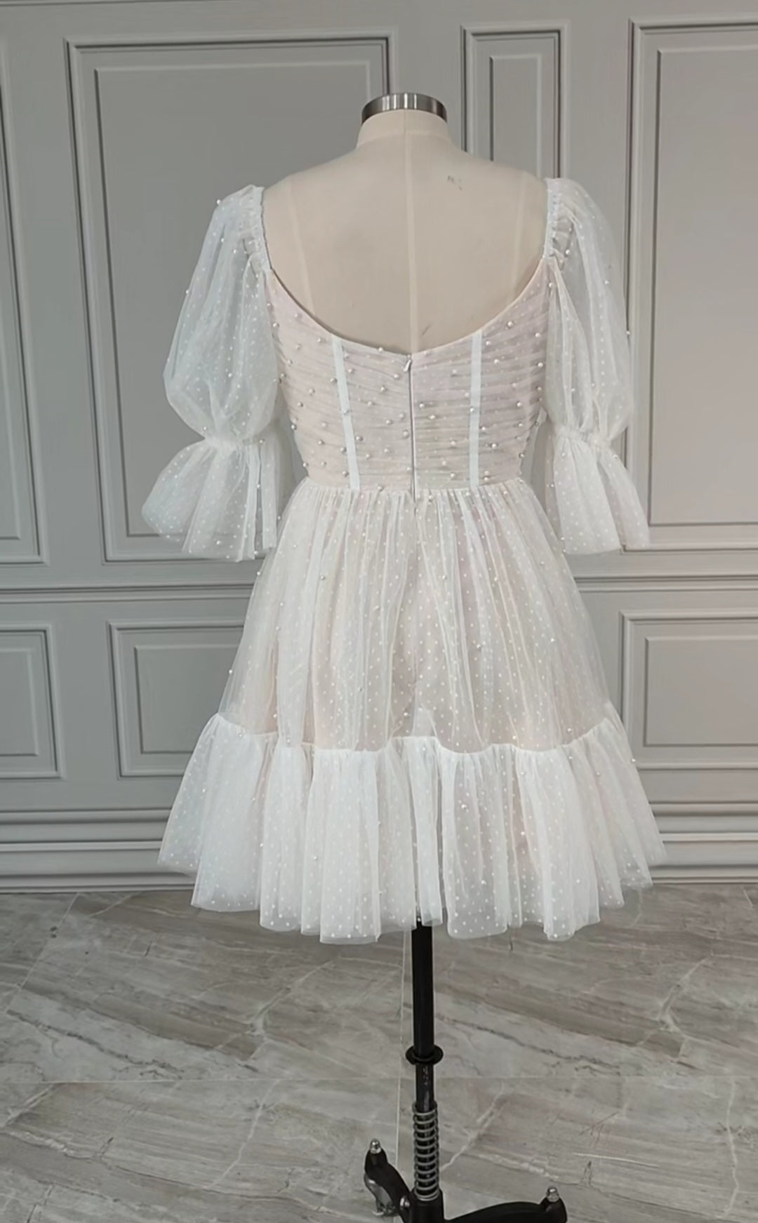 Eloise All Over Pearl Wedding Dress All Sizes