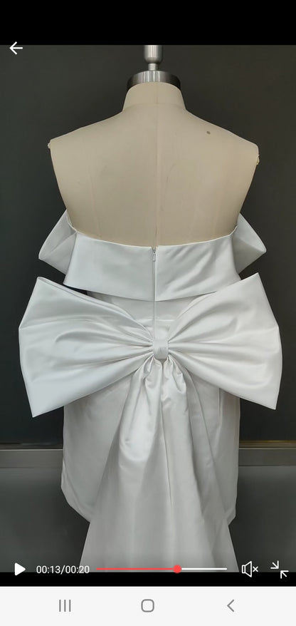 Marylou Vintage Bow Back Wedding Dress All Sizes/Colors