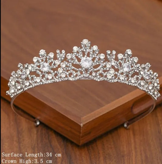 Round Flowerettes Tiara