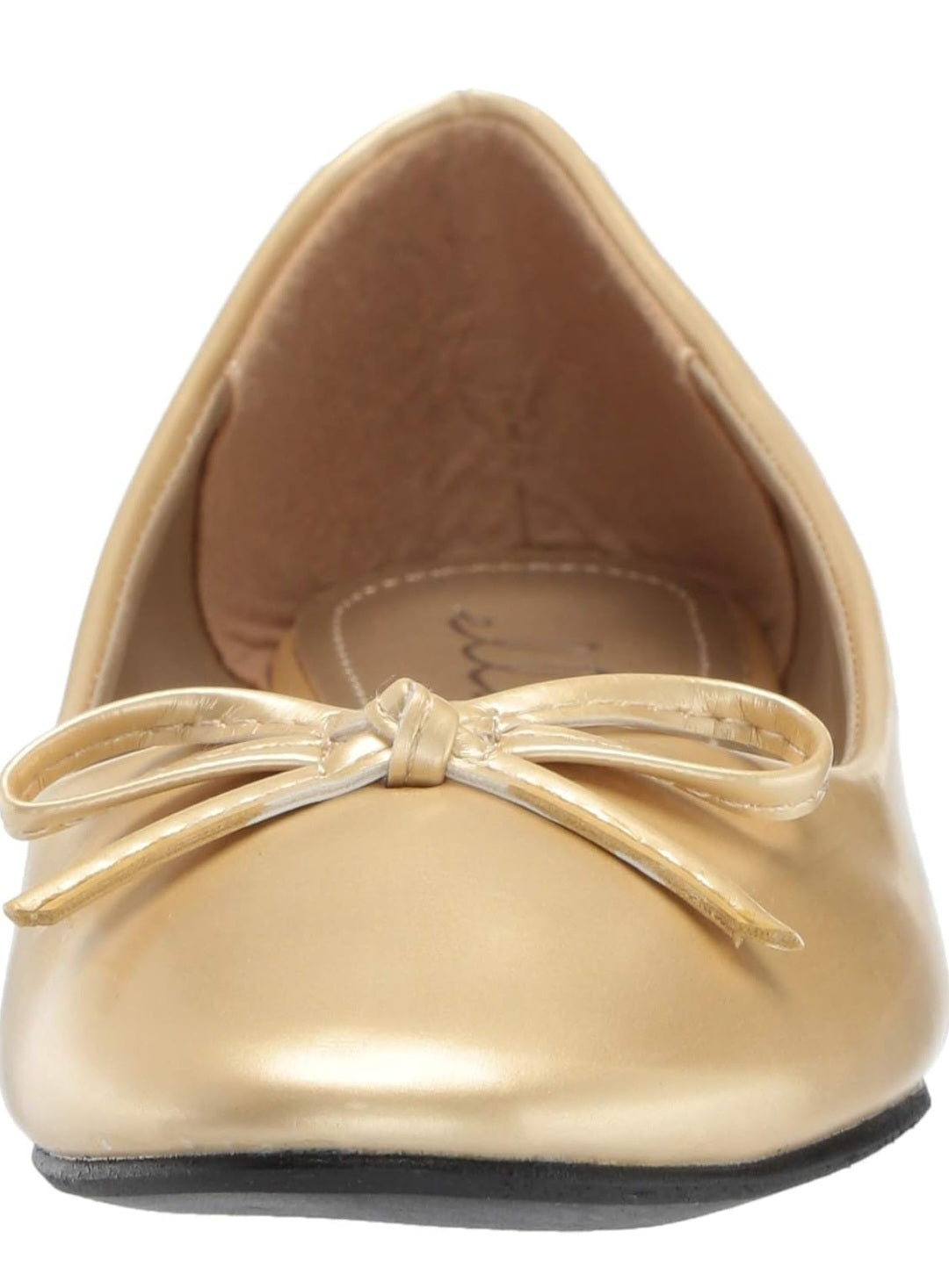 Mila-016 Faux Leather Ballet Flats