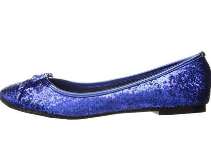 Mila-016-G Glitter Ballet Flats