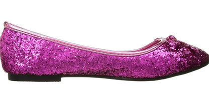 Mila-016-G Glitter Ballet Flats