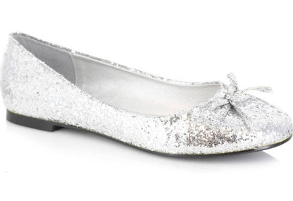 Mila-016-G Glitter Ballet Flats