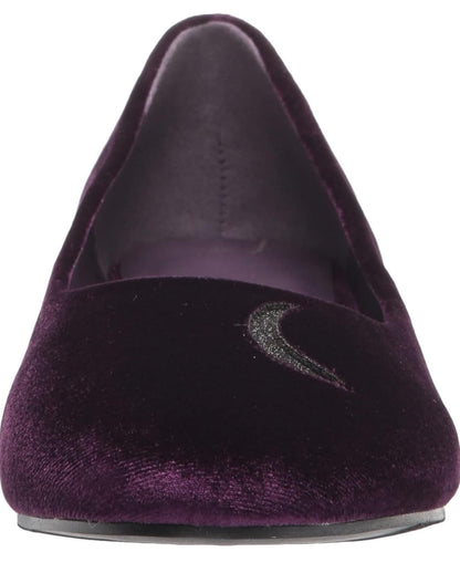 Spell-016 Moon Velvet Ballet Flats