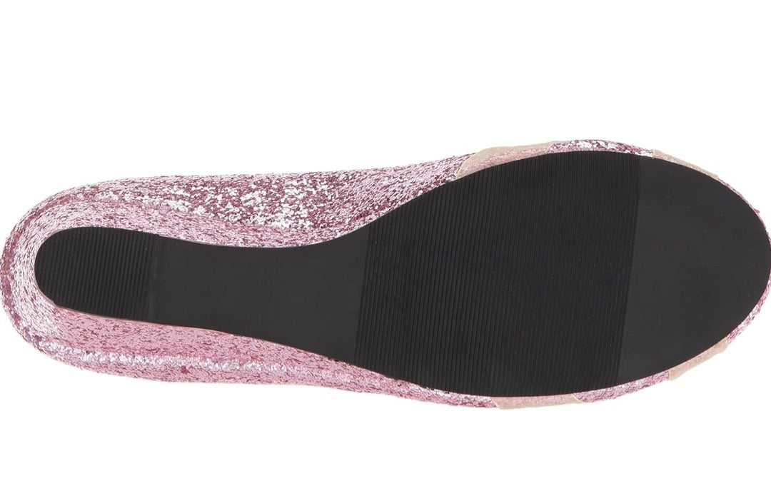 Princess-018 Glitter Wedge Pumps