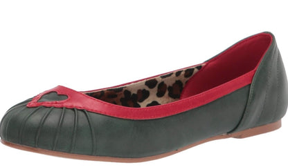 Bettie Page Frances Ballet Flats