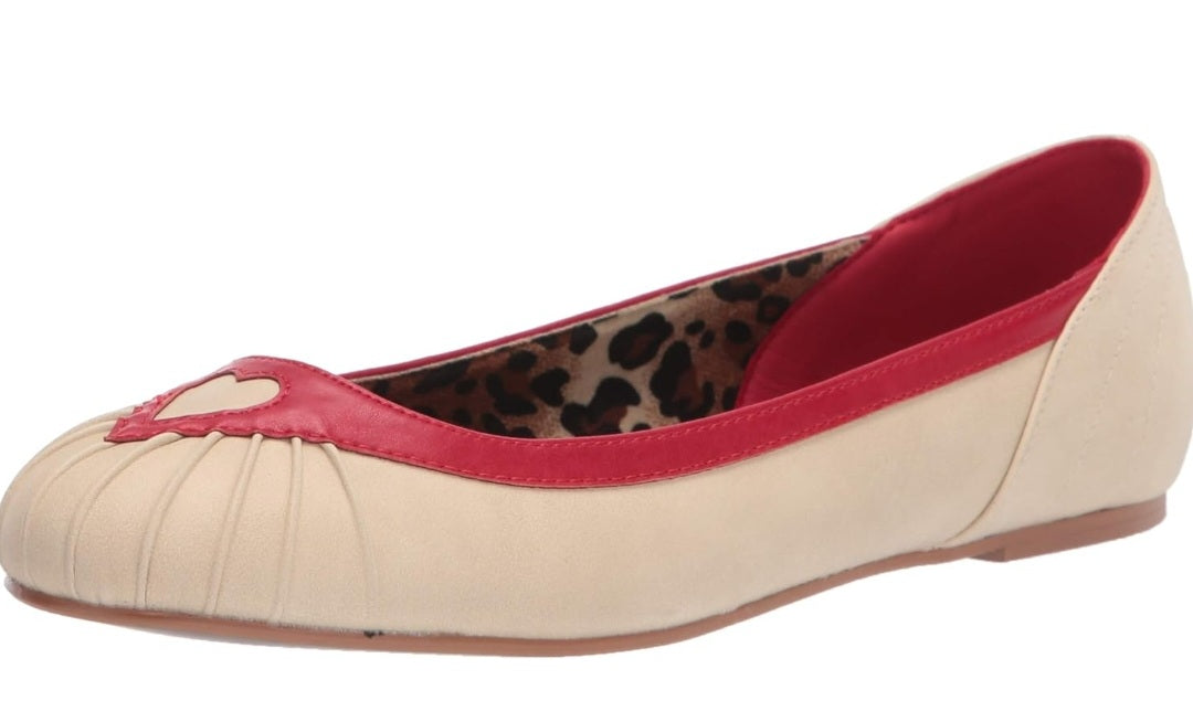 Bettie Page Frances Ballet Flats