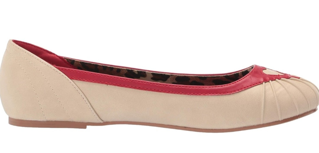 Bettie Page Frances Ballet Flats