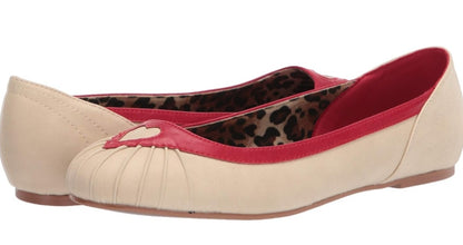 Bettie Page Frances Ballet Flats