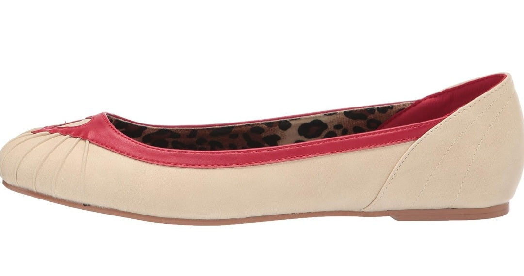 Bettie Page Frances Ballet Flats