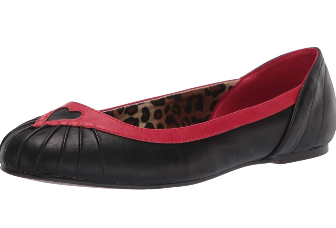 Bettie Page Frances Ballet Flats