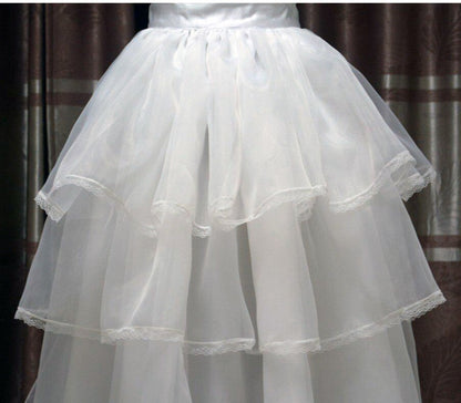 Custom Tiered Tulle Detachable Wedding Skirt All Sizes/Colors