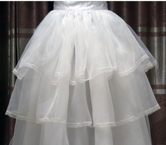 Custom Tiered Tulle Detachable Wedding Skirt All Sizes/Colors