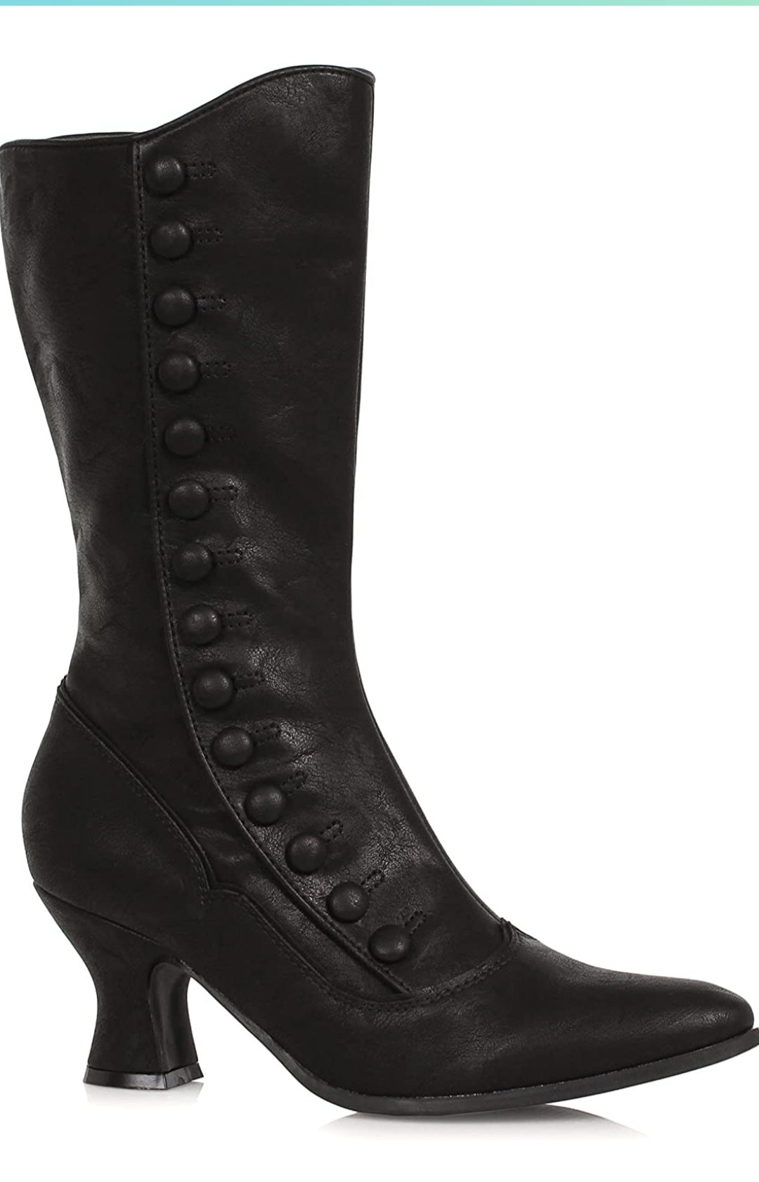 Sonya-253 Victorian Faux Leather Boots