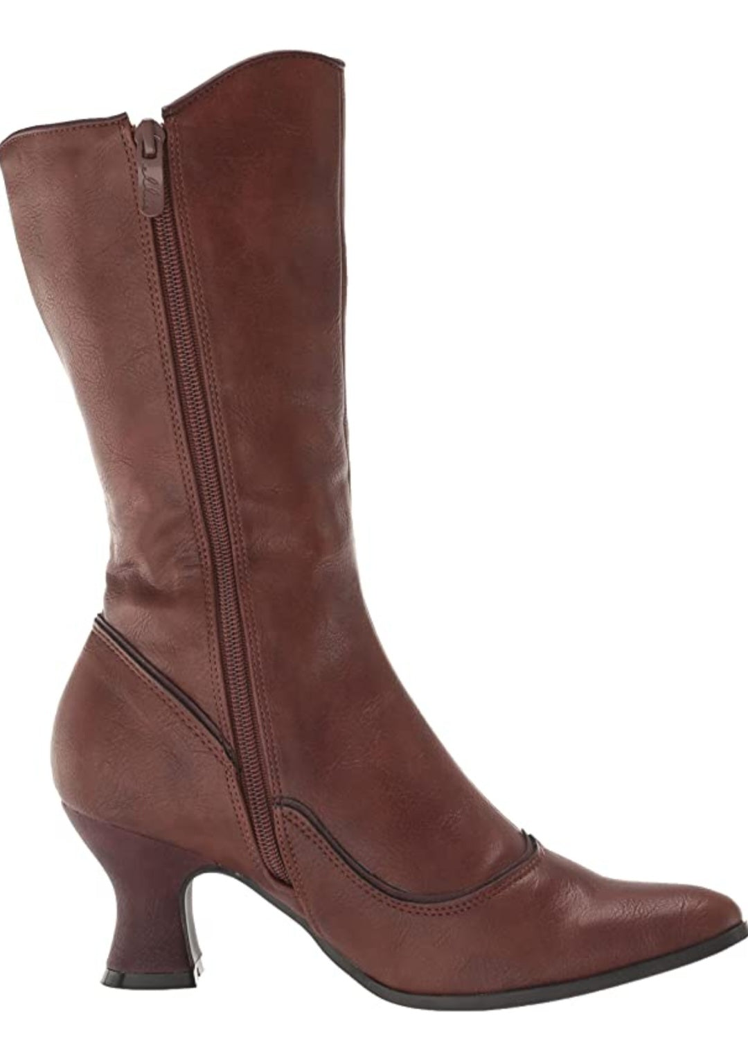 Sonya-253 Victorian Faux Leather Boots