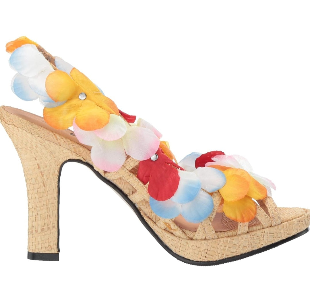 Luau-402 Hawaiian 4" Heel Sandals