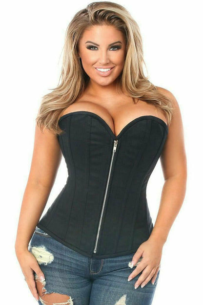 Queen Size Top Drawer Cotton Steel Corset Top