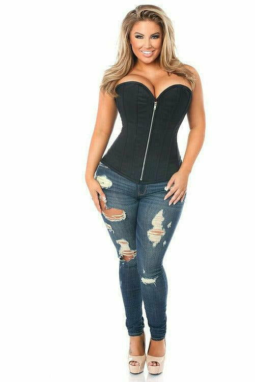 Queen Size Top Drawer Cotton Steel Corset Top