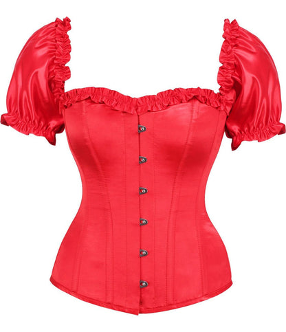 Top Drawer Peasant Steel Boned Corset