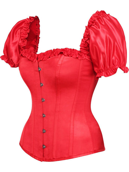 Top Drawer Peasant Steel Boned Corset