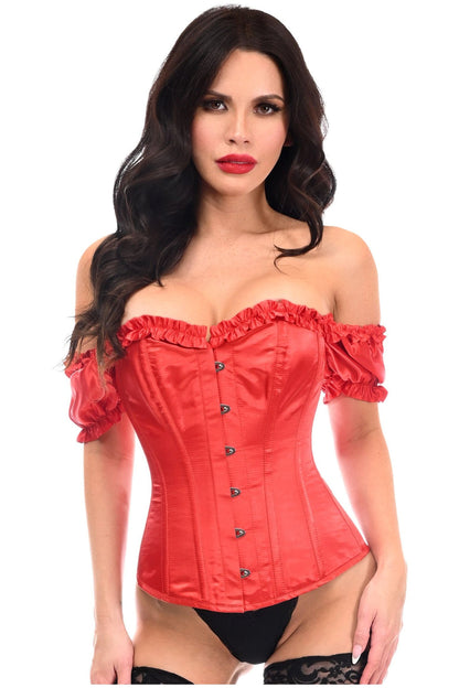 Queen Top Drawer Peasant Steel Boned Corset