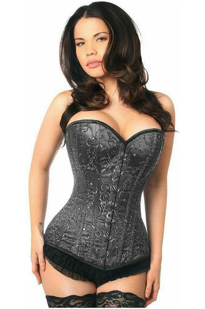 Top Drawer Embroidered Overbust Corset 3X/6X