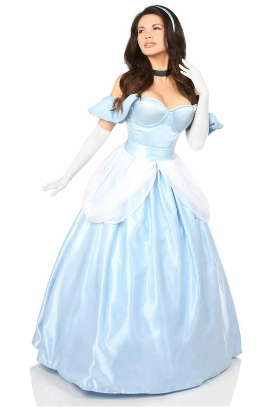 Top Drawer 6 PC Fairytale Princess Corset Costume