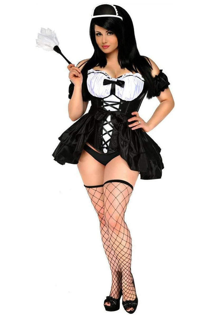 Top Drawer 4 PC French Maid Costume