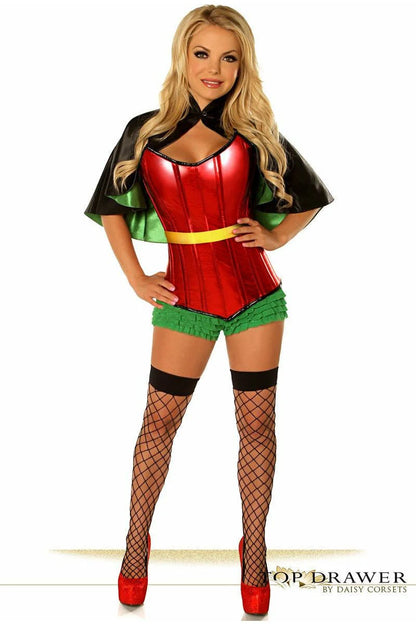 Superhero Sidekick Corset Costume 4/6X