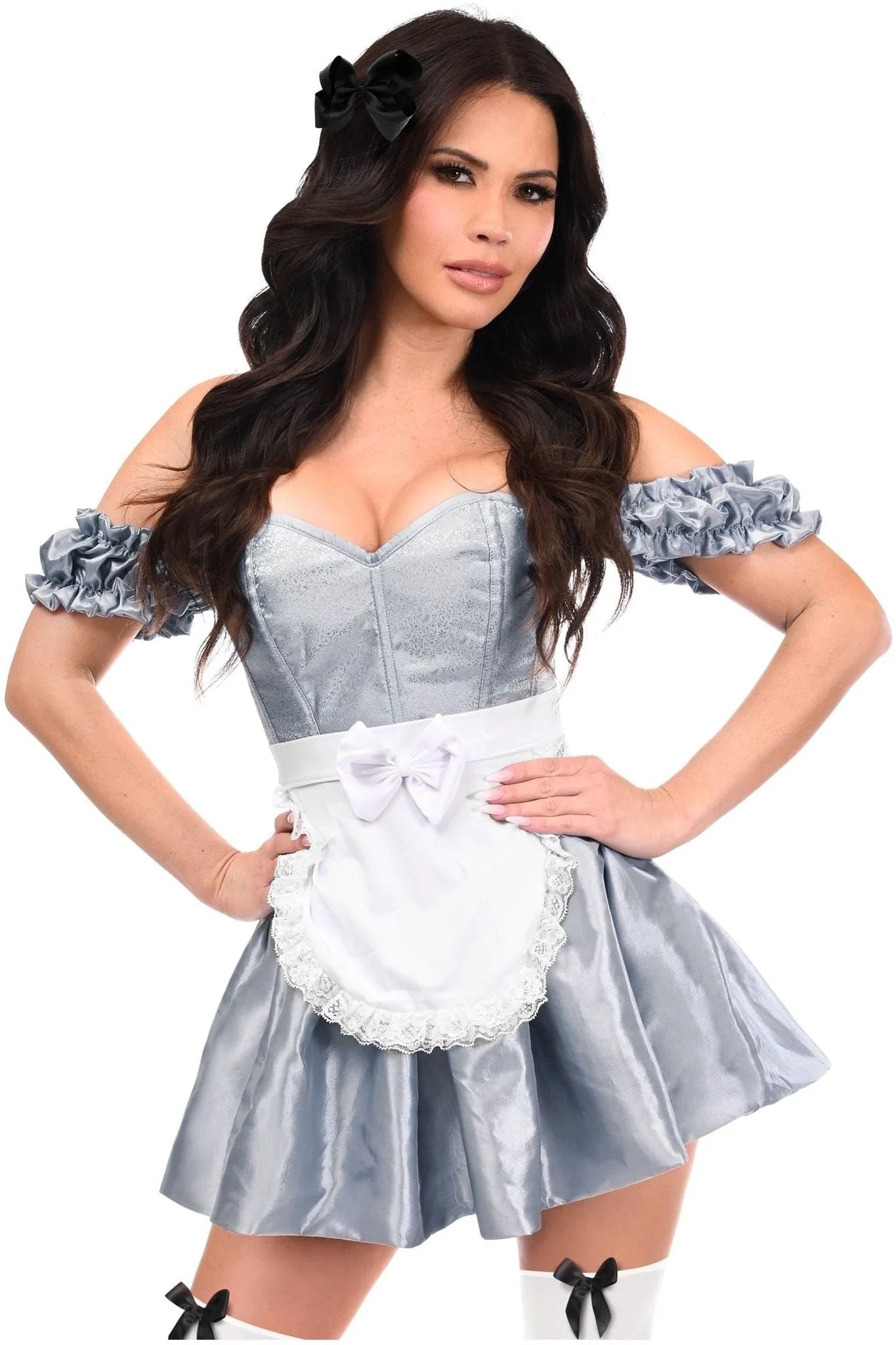 Top Drawer 3 PC Wonderland Seeker Corset Dress Costume