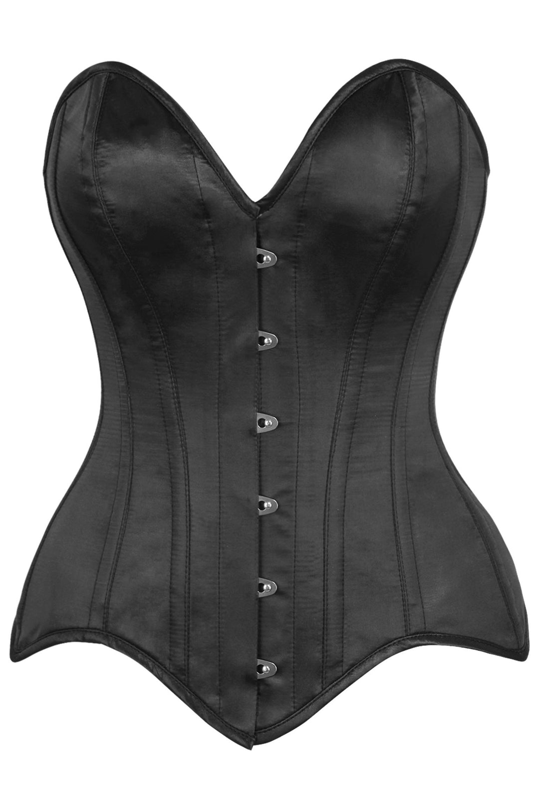 Top Drawer Satin Steel Boned Corset