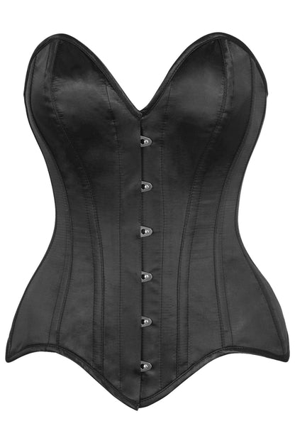 Top Drawer Satin Steel Boned Corset