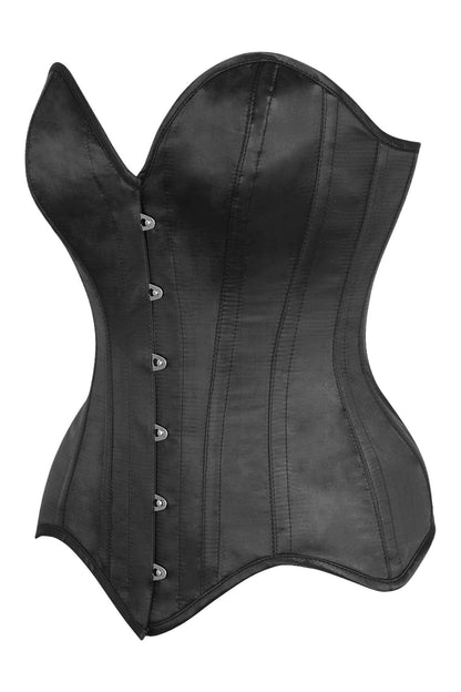 Queen Top Drawer Satin Steel Boned Corset