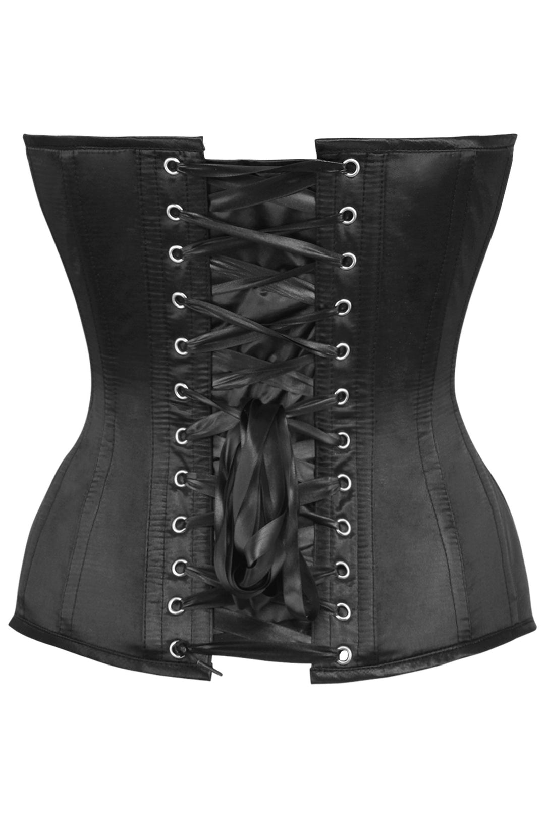 Queen Top Drawer Satin Steel Boned Corset