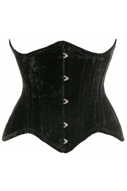 Top Drawer Velvet Curvy Underbust Corset 2-6X