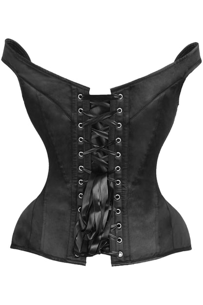 Top Drawer Satin Steel Boned Premium Corset