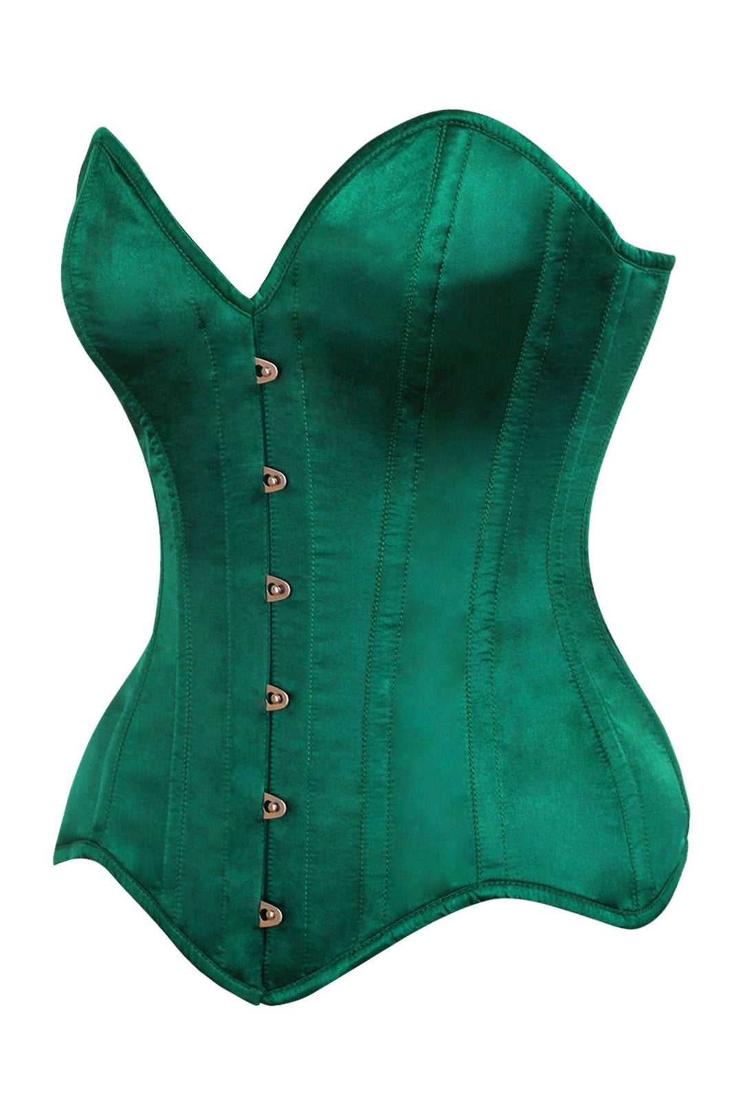 Queen Top Drawer Satin Steel Boned Corset